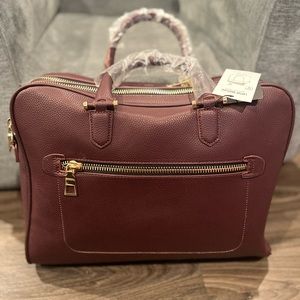 NWT Zara Men’s Burgundy Laptop Bag